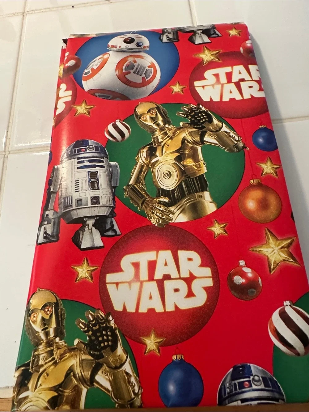 Star Wars Red, Gold & Blue Character Wrap